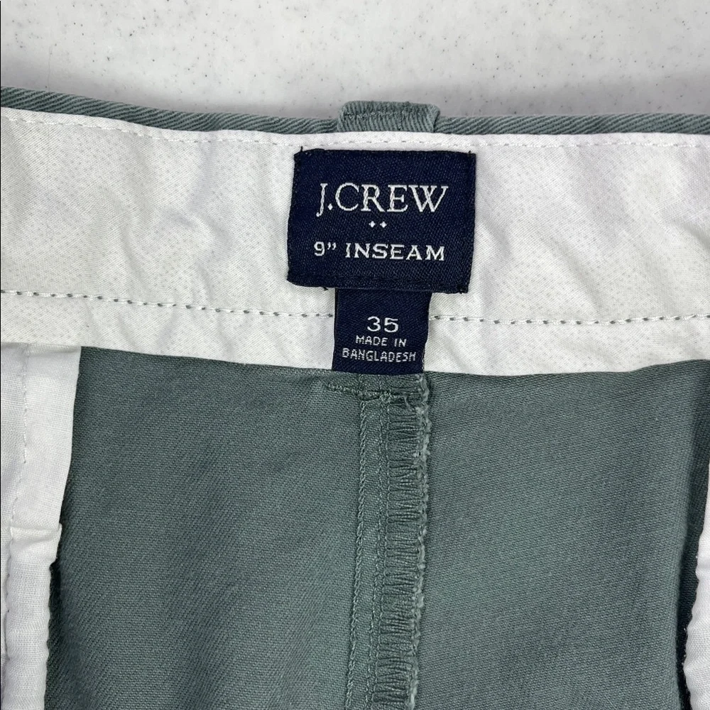 J. Crew Men’s 9” Chino Shorts. Size 35